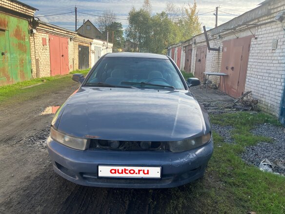 2001 Mitsubishi Galant VIII Рестайлинг, серый, 150000 рублей