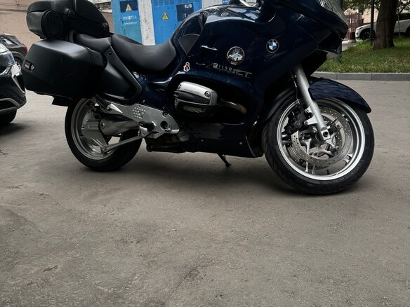 2002 BMW R 1150 RT, синий, 400000 рублей - вид 2