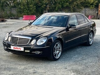 2007 Mercedes-Benz E-Класс 280 III (W211, S211) Рестайлинг, чёрный, 1450000 рублей, вид 1