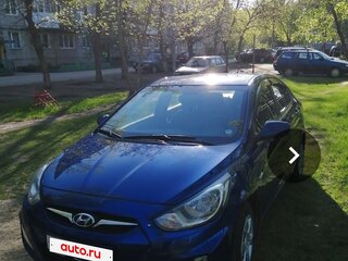 2013 Hyundai Solaris I, синий, 850000 рублей, вид 2