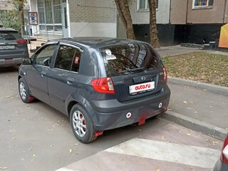 2008 Hyundai Getz I Рестайлинг, серый, 470000 рублей, вид 4