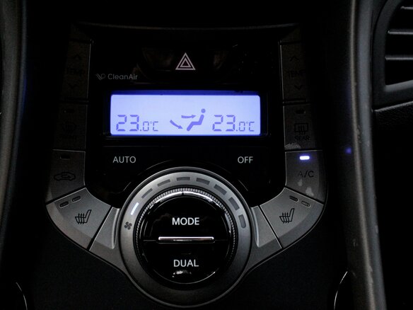 2013 Hyundai Elantra V (MD) Рестайлинг, чёрный - вид 14