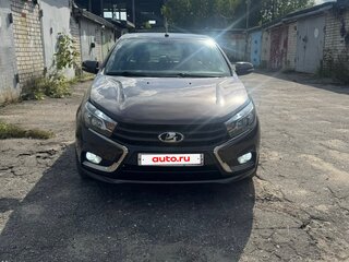 2018 Lada (ВАЗ) Vesta I, коричневый, 950000 рублей, вид 3