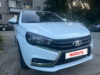 2017 Lada (ВАЗ) Vesta I, белый, 749000 рублей, вид 1