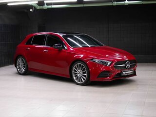 2022 Mercedes-Benz A-Класс 200 IV (W177), красный, 2166000 рублей, вид 3