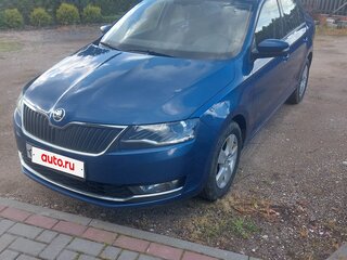 2019 Skoda Rapid I Рестайлинг, синий, 1280000 рублей, вид 1
