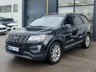 2016 Ford Explorer V Рестайлинг, чёрный, 1895000 рублей, вид 1