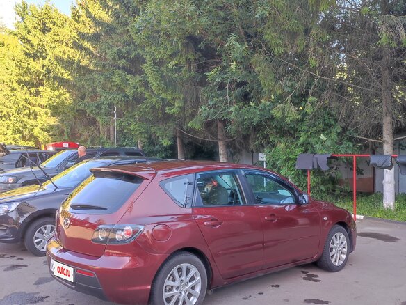 2008 Mazda 3 I (BK) Рестайлинг, красный, 600000 рублей - вид 10