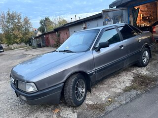 1990 Audi 80 IV (B3), серый, 220000 рублей, вид 1