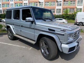 2017 Mercedes-Benz G-Класс 350 d II (W463) Рестайлинг 4, серебристый, 6333000 рублей, вид 1