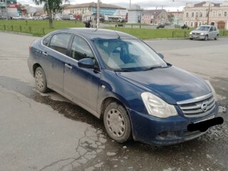 2014 Nissan Almera III (G15), синий, 405000 рублей, вид 4