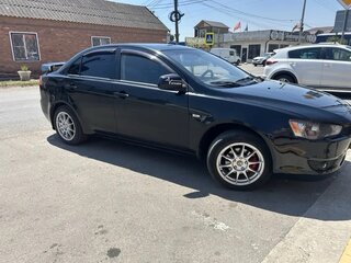 2008 Mitsubishi Lancer X, чёрный, 700000 рублей, вид 4