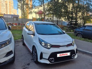 2022 Kia Picanto III Рестайлинг, белый, 1630000 рублей, вид 2