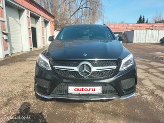 2018 Mercedes-Benz GLE Coupe 350 d I (C292), чёрный, 4080000 рублей, вид 2