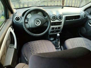 2010 Renault Logan I Рестайлинг, бежевый, 400000 рублей, вид 4