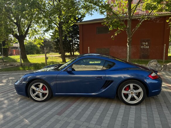 2007 Porsche Cayman S I (987), синий, 2650000 рублей - вид 8