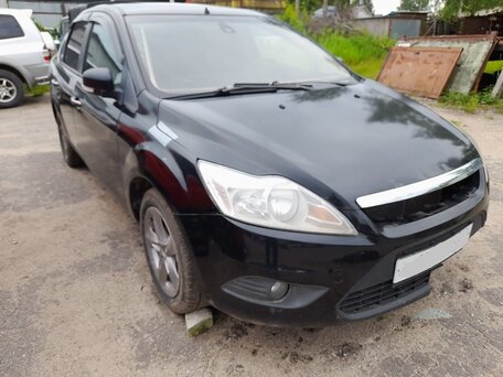 2008 Ford Focus II Рестайлинг, чёрный, 225000 рублей, вид 2