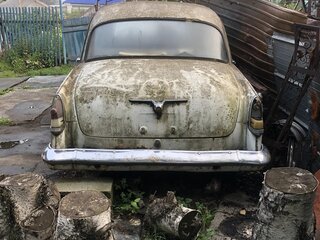 1966 ГАЗ 21 «Волга» 21Р, серебристый, 100000 рублей, вид 4