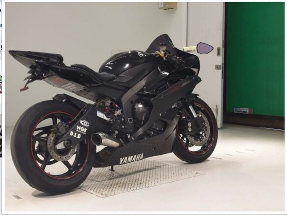 2006 Yamaha YZF-R6, чёрный, 900000 рублей - вид 5