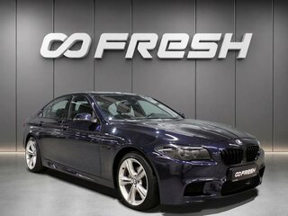2014 BMW 5 серии 520i VI (F10/F11/F07) Рестайлинг, синий, 1950000 рублей, вид 1