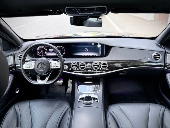 2018 Mercedes-Benz S-Класс 350 d Long VI (W222, C217) Рестайлинг, чёрный, 5250000 рублей - вид 11