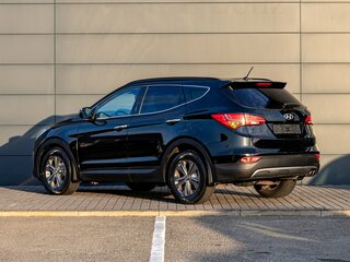 2013 Hyundai Santa Fe III, чёрный, 1795000 рублей, вид 4