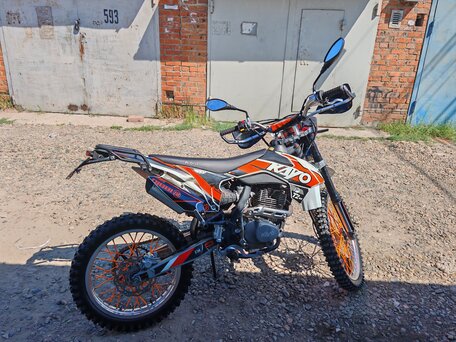 2024 Kayo T2 250 MX, белый, 110000 рублей, вид 2