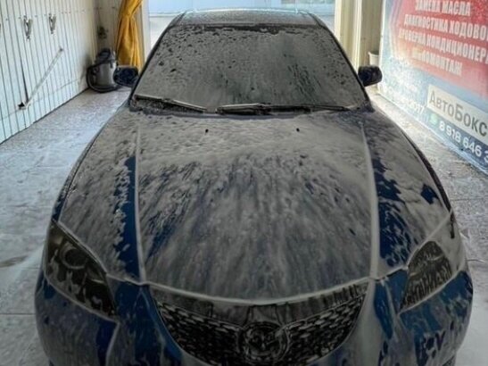 2005 Mazda 3 I (BK), синий, 250000 рублей - вид 3