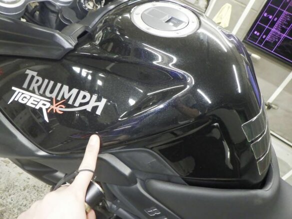 2015 Triumph Tiger 800, чёрный, 760000 рублей - вид 7