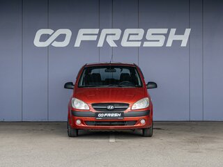2009 Hyundai Getz I Рестайлинг, красный, 585000 рублей, вид 3