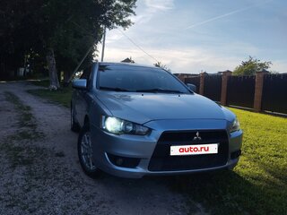 2007 Mitsubishi Lancer X, серебристый, 520000 рублей, вид 2