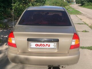 2006 Hyundai Accent ТагАЗ II, бежевый, 310000 рублей, вид 4