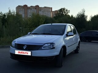 2013 Renault Logan I Рестайлинг, белый, 350000 рублей, вид 3