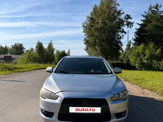 2009 Mitsubishi Lancer X, серебристый, 550000 рублей, вид 3