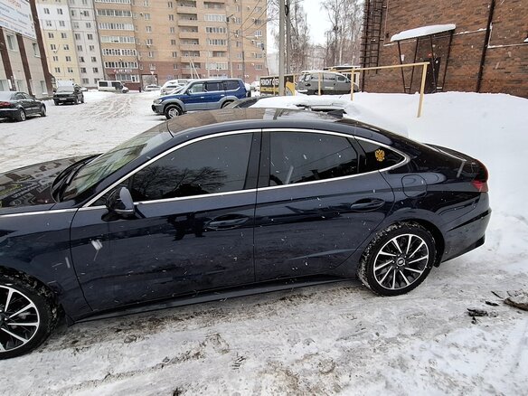 2022 Hyundai Sonata VIII (DN8), синий, 2300000 рублей - вид 10