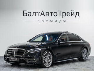 2025 Mercedes-Benz S-Класс 500 Long 4MATIC VII (W223), чёрный, 15990000 рублей, вид 1