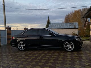 2007 Mercedes-Benz C-Класс 280 III (W204), чёрный, 1050000 рублей, вид 5