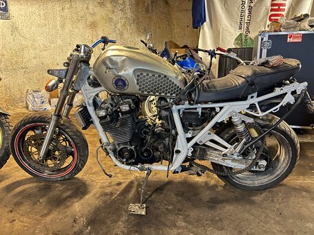1995 Yamaha XJR1200, синий, 310000 рублей, вид 5