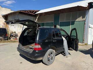 2002 Mercedes-Benz M-Класс 320 I (W163) Рестайлинг, чёрный, 780000 рублей, вид 4