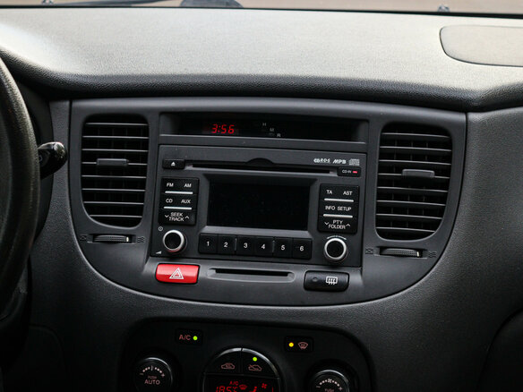 2011 Kia Rio II Рестайлинг, синий - вид 9