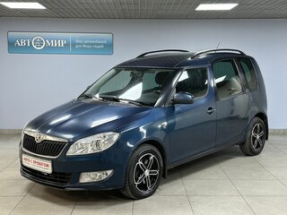 2013 Skoda Roomster I Рестайлинг, синий, 650000 рублей, вид 1