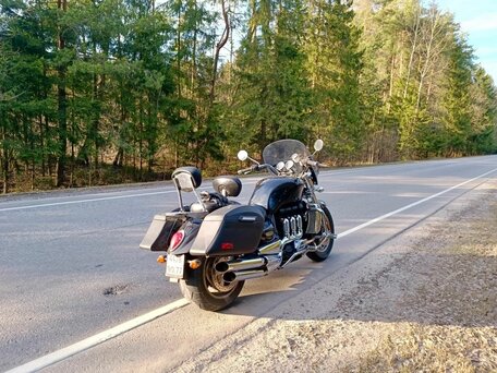 2007 Triumph Rocket III, чёрный, 640000 рублей, вид 2