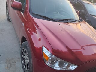 2014 Mitsubishi ASX I Рестайлинг, красный, 1350000 рублей, вид 1