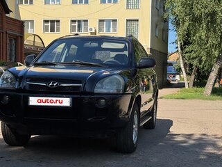 2008 Hyundai Tucson I, чёрный, 720000 рублей, вид 2