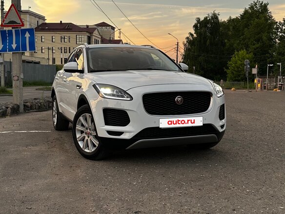 2018 Jaguar E-Pace I, белый, 3300000 рублей