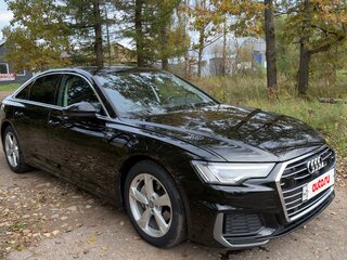 2019 Audi A6 40 TDI V (C8), чёрный, 3990000 рублей, вид 2