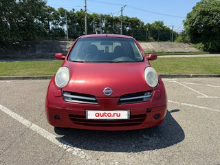 2005 Nissan Micra III (K12), красный, 180000 рублей, вид 2