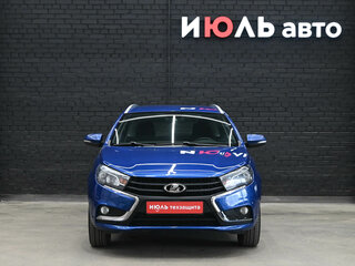 2022 Lada (ВАЗ) Vesta SW I, синий, 1100000 рублей, вид 2