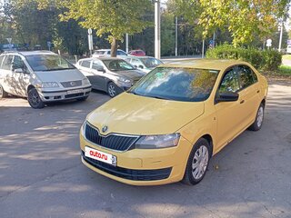 2017 Skoda Rapid I, жёлтый, 550000 рублей, вид 5