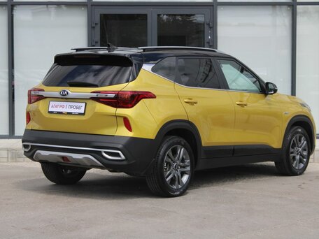 2020 Kia Seltos I, жёлтый, 2195000 рублей, вид 5
